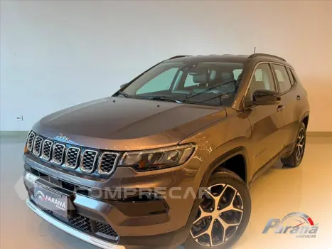 JEEP COMPASS 1.3 T270 TURBO FLEX LONGITUDE AT6 4 portas