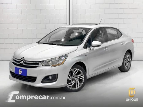 CITROEN C4 LOUNGE - 1.6 EXCLUSIVE 16V TURBO 4P AUTOMÁTICO 4 portas