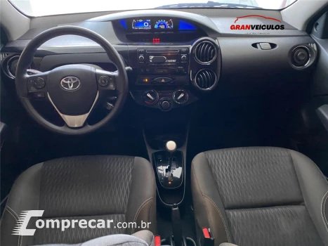 ETIOS 1.5 X PLUS SEDAN 16V FLEX 4P AUTOMÁTICO