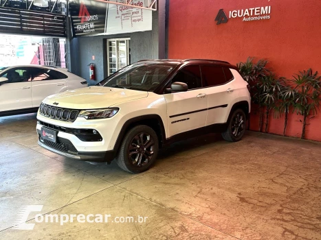 JEEP COMPASS 1.3 T270 TURBO FLEX LONGITUDE AT6 4 portas