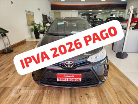 Toyota YARIS 1.5 16V FLEX XL MULTIDRIVE 4 portas