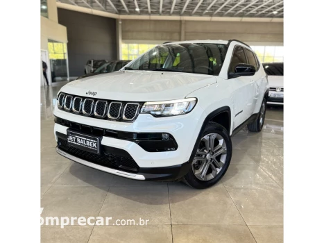 JEEP COMPASS 1.3 T270 TURBO FLEX LONGITUDE AT6 4 portas