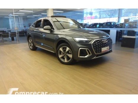 Audi Q5 2.0 45 TFSI GASOLINA SPORTBACK S LINE BLACK QUATTRO S TRO 4 portas