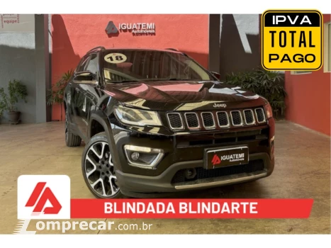 JEEP COMPASS 2.0 16V FLEX LIMITED AUTOMÁTICO 4 portas