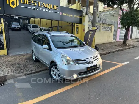 NISSAN LIVINA GRAND SL 1.8 16V Flex Fuel Aut. 4 portas