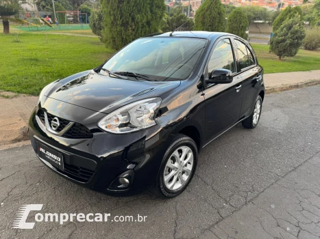 NISSAN MARCH 1.6 SV 16vstart 4 portas