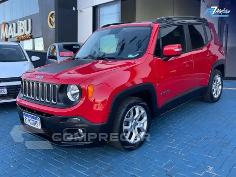 JEEP RENEGADE 1.8 16V FLEX LONGITUDE 4P AUTOMÁTICO 4 portas