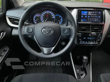 YARIS 1.5 16V FLEX SEDAN XL PLUS CONNECT MULTIDRIVE