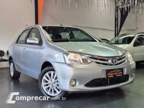 Toyota ETIOS SEDAN - 1.5 XLS SEDAN 16V 4P MANUAL 4 portas