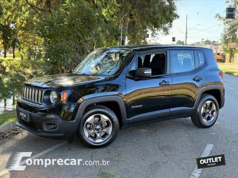 JEEP RENEGADE 1.8 16V FLEX SPORT 4P AUTOMÁTICO 4 portas