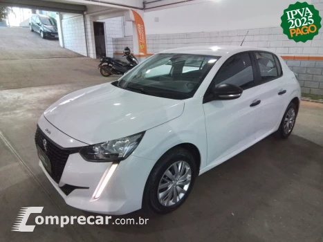 PEUGEOT 208 1.0 6V FLEX LIKE MANUAL 4 portas
