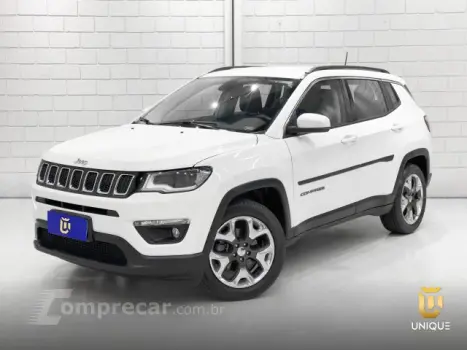 JEEP COMPASS - 2.0 16V LONGITUDE AUTOMÁTICO 4 portas