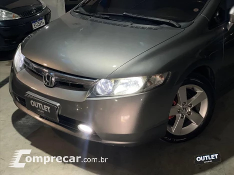 CIVIC 1.8 LXS 16V FLEX 4P AUTOMÁTICO