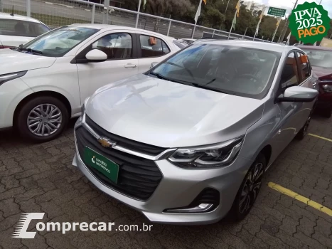 CHEVROLET ONIX 1.0 TURBO FLEX PLUS PREMIER AUTOMÁTICO 4 portas