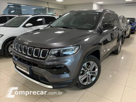 JEEP COMPASS 1.3 T270 TURBO FLEX LONGITUDE AT6 4 portas