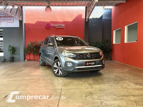 Volkswagen T-CROSS 1.0 200 TSI TOTAL FLEX COMFORTLINE AUTOMÁTICO 4 portas