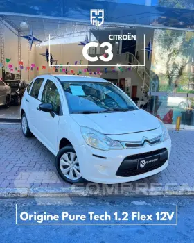 CITROEN C3 Origine Pure Tech 1.2 Flex 12V Mec 4 portas