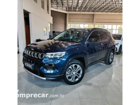 JEEP COMPASS 1.3 T270 TURBO FLEX LONGITUDE AT6 4 portas
