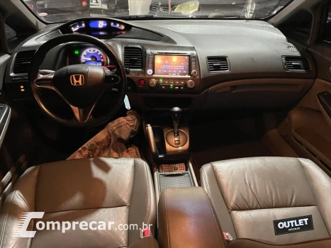 CIVIC 1.8 LXS 16V FLEX 4P AUTOMÁTICO