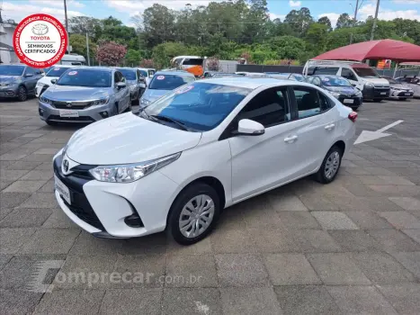 Toyota YARIS 1.5 16V FLEX SEDAN XL MULTIDRIVE 4 portas