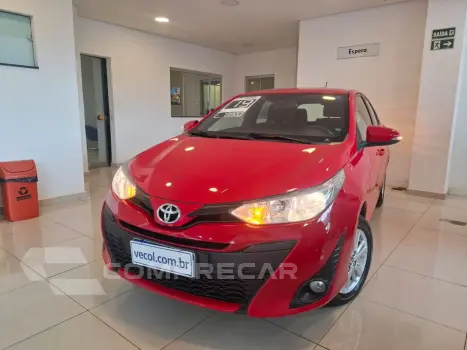 Toyota Yaris Hatch 1.3 16V 4P FLEX XL PLUS TECH MULTIDRIVE AUTOMÁTI 4 portas