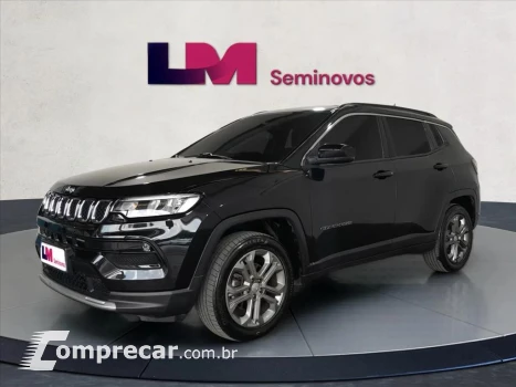 JEEP COMPASS 1.3 T270 TURBO FLEX LONGITUDE AT6 4 portas