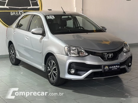 ETIOS 1.5 PLATINUM SEDAN 16V FLEX 4P AUTOMÁTICO
