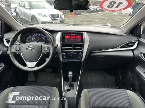 YARIS 1.5 16V FLEX SEDAN XL PLUS CONNECT MULTIDRI
