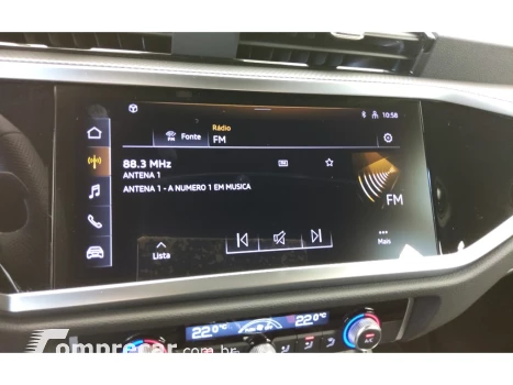 Q3 2.0 40 TFSI GASOLINA SPORTBACK PERFORMANCE BLACK PLUS QUA