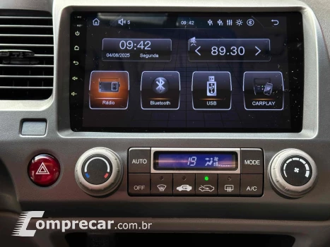 CIVIC 1.8 LXL 16V FLEX 4P AUTOMÁTICO