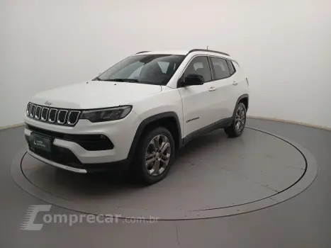 JEEP COMPASS 1.3 T270 TURBO FLEX LONGITUDE AT6 4 portas