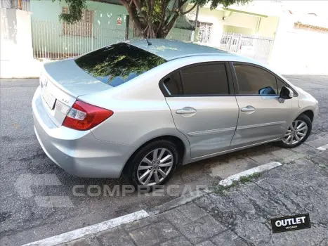 CIVIC 1.8 LXS 16V FLEX 4P AUTOMÁTICO