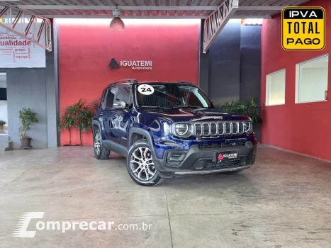 JEEP RENEGADE 1.3 T270 TURBO FLEX LONGITUDE AT6 4 portas