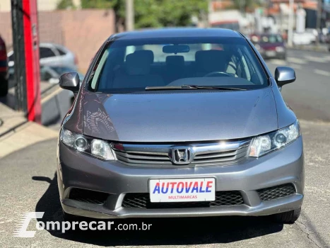 CIVIC 1.8 LXS 16V FLEX 4P AUTOMÁTICO