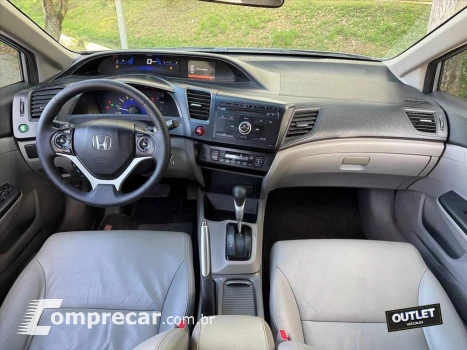 CIVIC 2.0 LXR 16V FLEX 4P AUTOMÁTICO