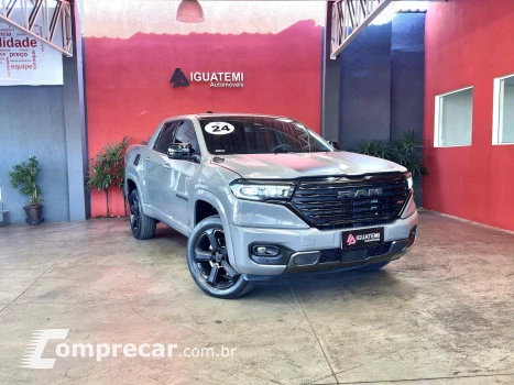 RAM RAMPAGE 2.0 HURRICANE 4 TURBO GASOLINA R/T 4X4 AUTOMÁTICO 4 portas