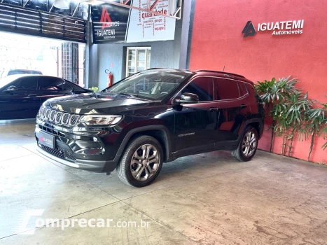 JEEP COMPASS 1.3 T270 TURBO FLEX LONGITUDE AT6 4 portas