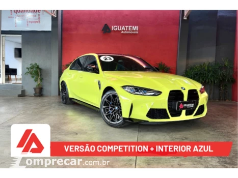 BMW M3 3.0 I6 TWINTURBO GASOLINA COMPETITION M STEPTRONIC 4 portas