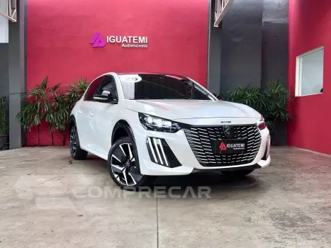 PEUGEOT 208 1.0 TURBO 200 HYBRID GT CVT 4 portas