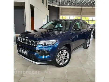 JEEP COMPASS 1.3 T270 TURBO FLEX LONGITUDE AT6 4 portas