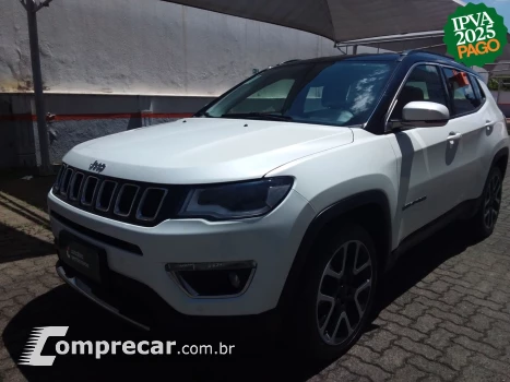 JEEP COMPASS 2.0 16V FLEX LIMITED AUTOMÁTICO 4 portas