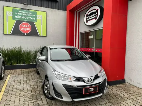 Toyota YARIS 1.5 16V FLEX SEDAN XL PLUS CONNECT MULTIDRIVE 4 portas
