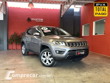 JEEP COMPASS 2.0 16V DIESEL LONGITUDE 4X4 AUTOMÁTICO 4 portas