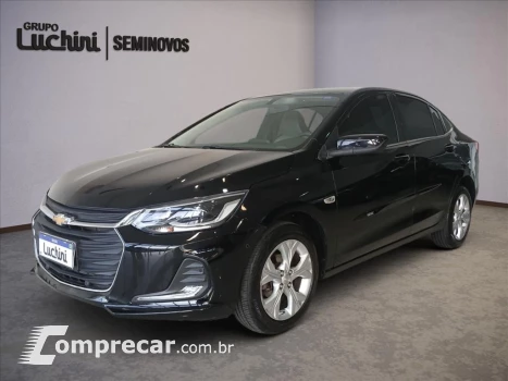CHEVROLET ONIX 1.0 TURBO FLEX PLUS PREMIER AUTOMÁTICO 4 portas