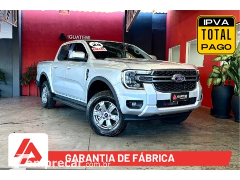 FORD RANGER 3.0 V6 TURBO DIESEL CD XLS 4X4 AUTOMÁTICO 4 portas