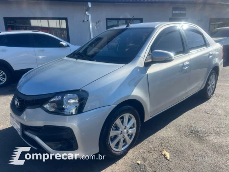 Toyota Etios Sedan 1.5 16V 4P FLEX X PLUS AUTOMÁTICO 4 portas