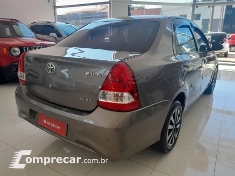 Etios Sedan 1.5 16V 4P FLEX XS AUTOMÁTICO
