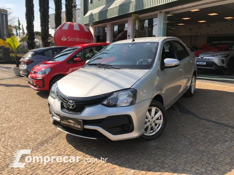 Toyota Etios 1.5 X Plus Sedan 16V Flex 4P Automático 4 portas