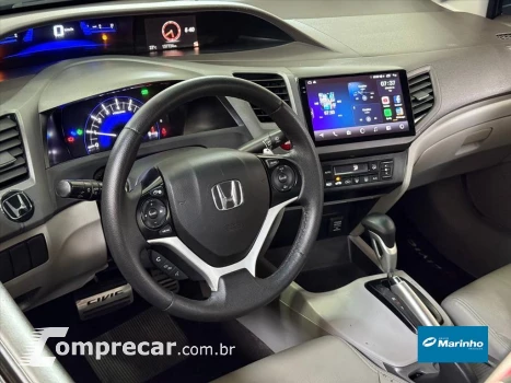 CIVIC 2.0 LXR 16V FLEX 4P AUTOMÁTICO