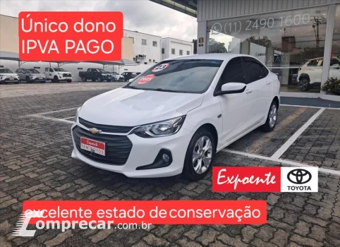 CHEVROLET ONIX 1.0 TURBO FLEX PLUS LTZ AUTOMÁTICO 4 portas